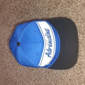 Adrenaline Machine 2 Blue Snapback Hat OS